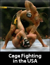 Cage Fighting in the USA