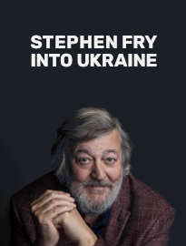 Stephen Fry into Ukraine
